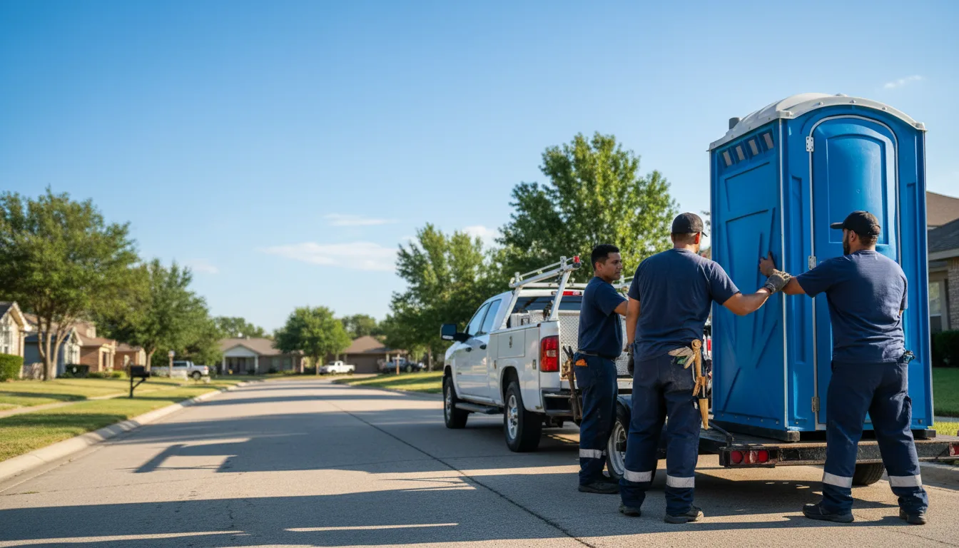 Portable Toilet Rental in East Dubuque, IL near me